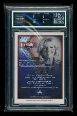 2022 Decision Election Day Jill Biden #6 Arena Club 9.5 - Other