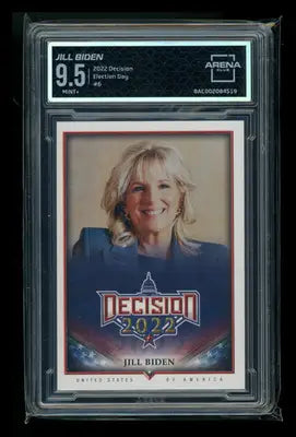 2022 Decision Election Day Jill Biden #6 Arena Club 9.5 - Other