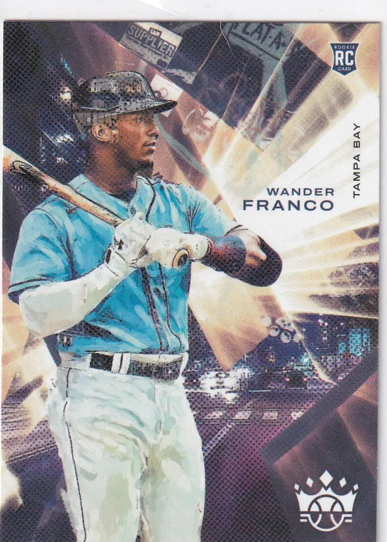 2022 DIAMOND KINGS #95 WANDER FRANCO- TAMPA BAY RAYS - Baseball Card Single