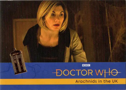 Doctor Who Gold Parallel Card Arachnids In The UK Series 11 & 12 /99 collectible