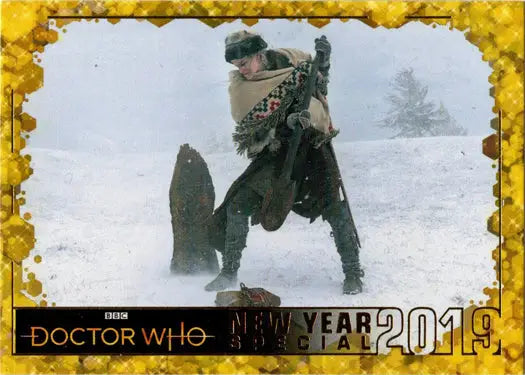Doctor Who New Year Special 2019 trading card from 2022 Series 11 & 12 collection