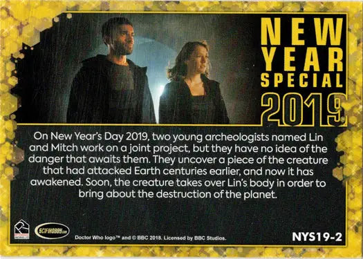 Doctor Who trading card from 2022 Series 11 & 12 New Year Special collection