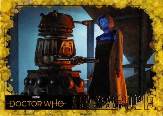 Doctor Who New Year Special trading card from 2022 Series 11 & 12 Resolution