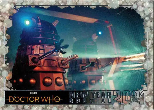 Dalek New Year’s Special trading card from Revolution Daleks series 11 and 12