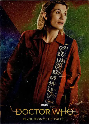 Doctor Who promotional image for 2022 New Years Specials insert card ROTD-1