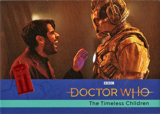 Doctor Who DVD featuring 2022 Series 11 & 12 orange foil parallel Card 59 The Timeless