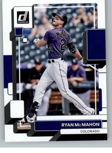 2022 Donruss #123 Ryan McMahon NM-MT Rockies ID:42279 - Baseball Card Single