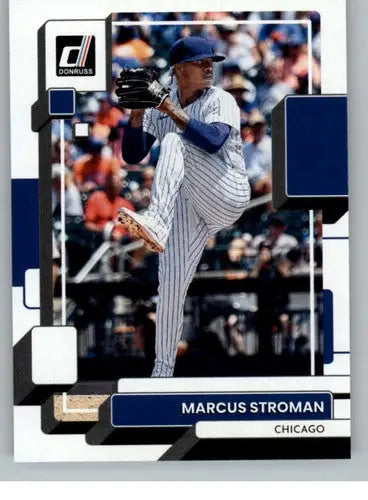 2022 Donruss Marcus Stroman baseball card with original gloss, NM-MT condition