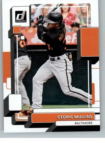 2022 Donruss #172 Cedric Mullins NM-MT Orioles ID:42304 - Baseball Card Single