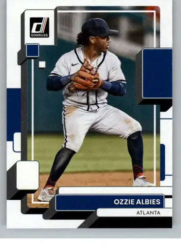 2022 Donruss #197 Ozzie Albies NM-MT Braves ID:42314 - Baseball Card Single