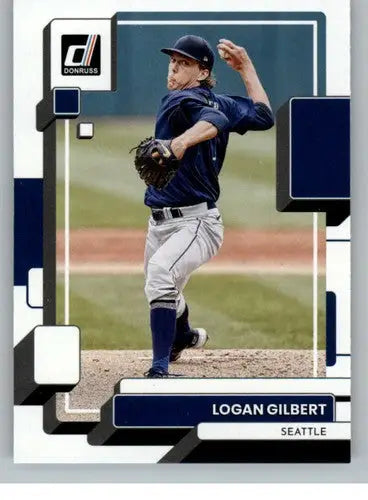 2022 Donruss #198 Logan Gilbert NM-MT Mariners ID:45084 - Baseball Card Single