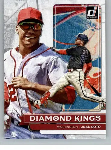 2022 Donruss #20 Juan Soto NM-MT Nationals Diamond Kings ID:42355 - Baseball Card Single