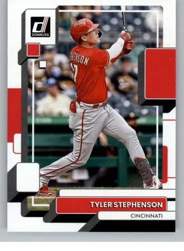 2022 Donruss #218 Tyler Stephenson NM-MT Reds ID:42323 - Baseball Card Single