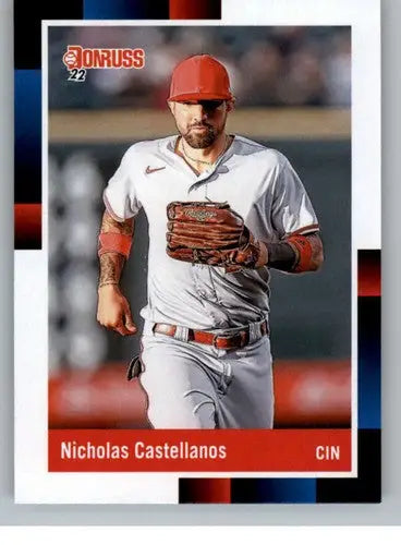 2022 Donruss #231 Nicholas Castellanos NM-MT Reds Retro 1988 ID:45088 - Baseball Card Single