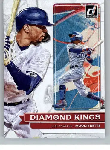 2022 Donruss #27 Mookie Betts NM-MT Dodgers Diamond Kings ID:44836 - Baseball Card Single