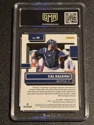 2022 Donruss #39 Cal Raleigh GMA 8.5 - Baseball Card Single