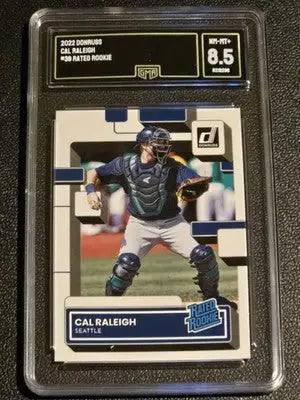 2022 Donruss #39 Cal Raleigh GMA 8.5 - Baseball Card Single
