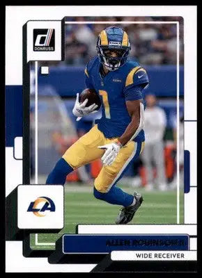 2022 Donruss Allen Robinson II 76 Los Angeles Rams - Football Card Single