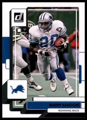 2022 Donruss Barry Sanders 93 Detroit Lions - Football Card Single
