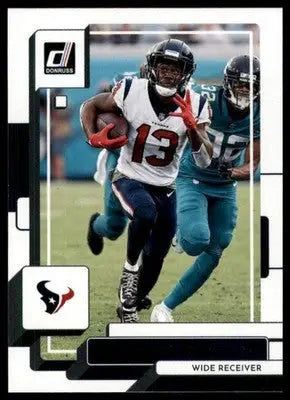 2022 Donruss Brandin Cooks 39 Houston Texans - Football Card Single