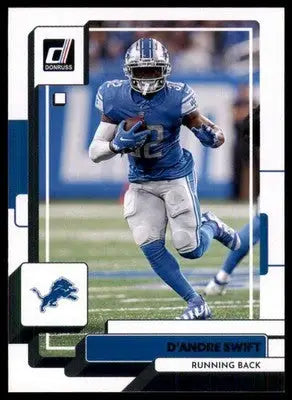 2022 Donruss D’Andre Swift 89 Detroit Lions - Football Card Single