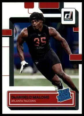 2022 Donruss DeAngelo Malone RC 386 Atlanta Falcons - Football Card Single