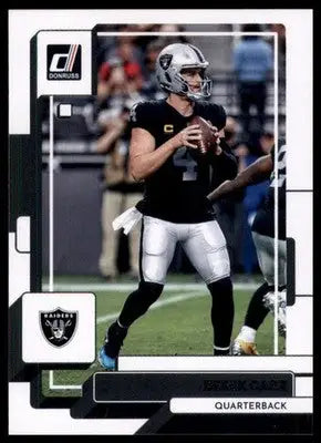 2022 Donruss Derek Carr 284 Las Vegas Raiders - Football Card Single