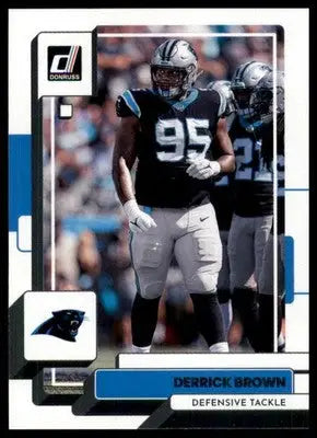 2022 Donruss Derrick Brown 240 Carolina Panthers - Football Card Single