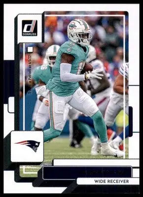 2022 Donruss DeVante Parker 122 New England Patriots - Football Card Single