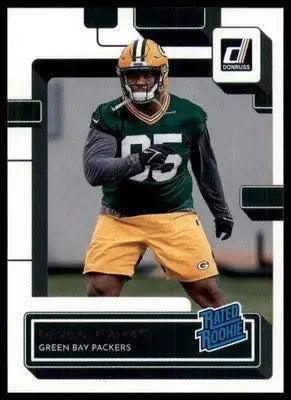 2022 Donruss Devonte Wyatt RC 360 Green Bay Packers - Football Card Single