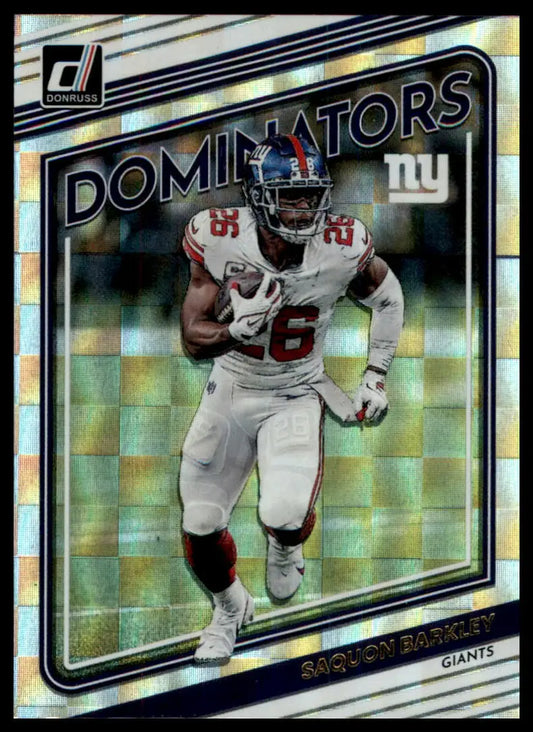 2022 Donruss - Dominators Complete Your Set You Pick Choose Football Near Mint - D19 Saquon Barkley - Football Card