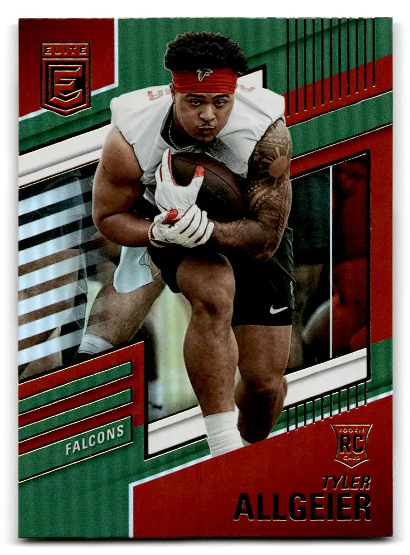 2022 Donruss Elite #113 Tyler Allgeier Green - Football Card Single