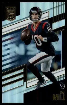 2022 Donruss Elite Davis Mills 26 Houston Texans