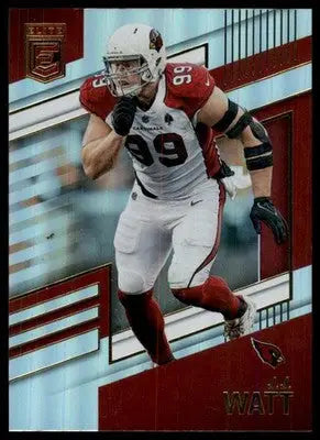 2022 Donruss Elite J.J. Watt 95 Arizona Cardinals