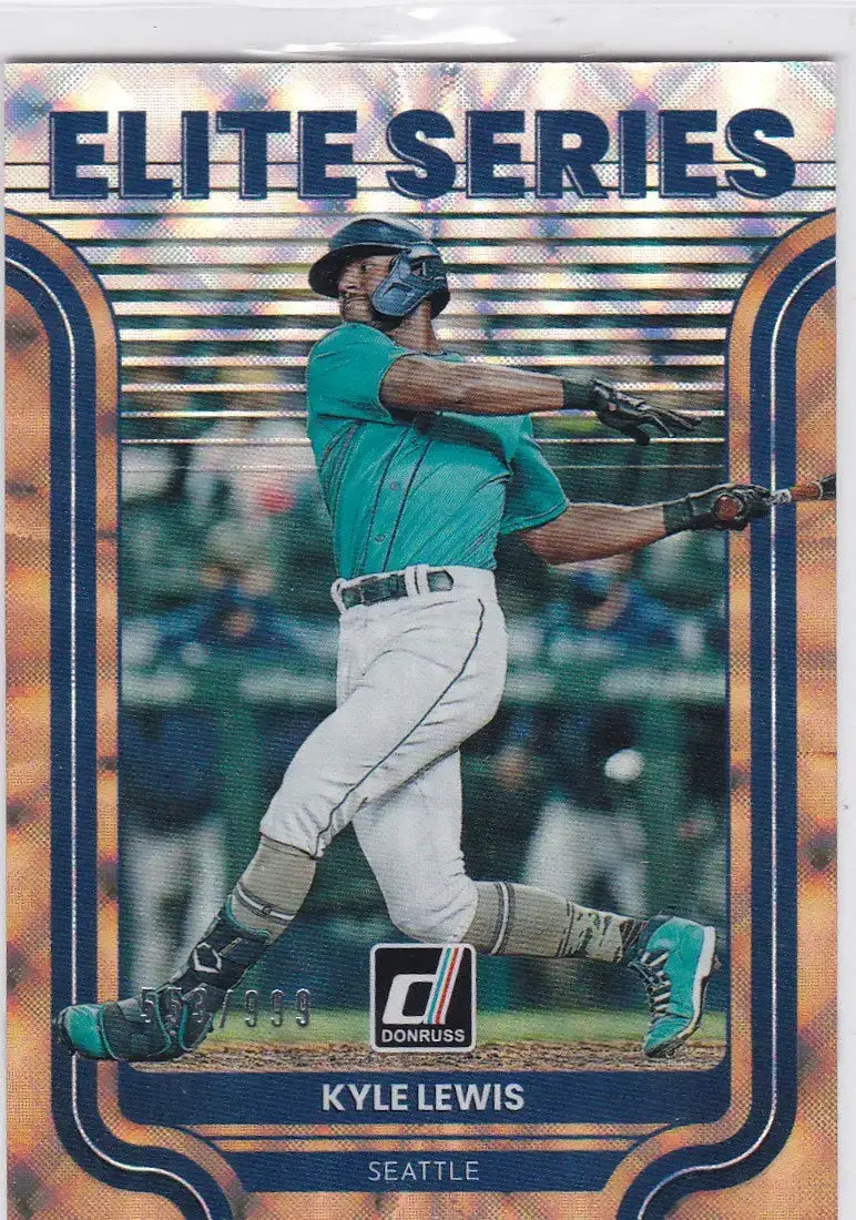 2022 Donruss #ES-10 Kyle Lewis Elite Series 553/999 Seattle Mariners