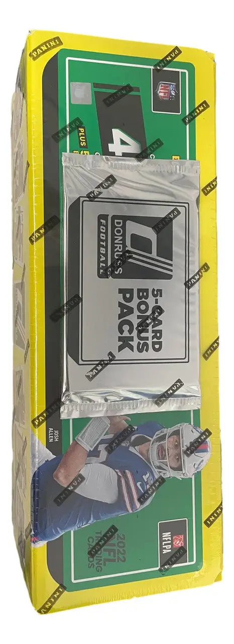 2022 DONRUSS FOOTBALL HOBBY FACTORY SET SEALED W/ 5 CARD BONUS PACK - Football Card Box
