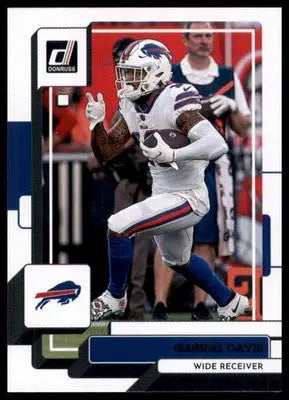 2022 Donruss Gabriel Davis 112 Buffalo Bills
