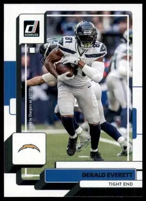 2022 Donruss Gerald Everett 293 Los Angeles Chargers - Football Card Single