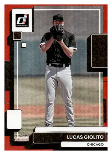 2022 Donruss Holo Red #130 Lucas Giolito NM-MT White Sox ID:45060 - Baseball Card Single