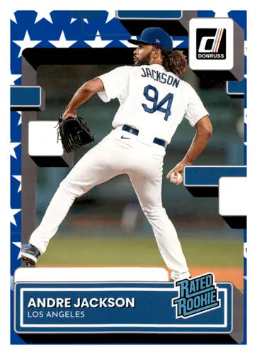 2022 Donruss Independence Day #48 Andre Jackson NM-MT RC Rookie Dodgers ID:45058 - Baseball Card Single