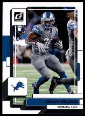 2022 Donruss Jamaal Williams 90 Detroit Lions - Football Card Single