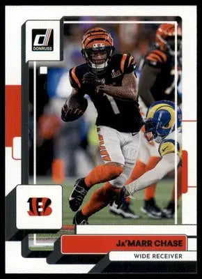 2022 Donruss Ja’Marr Chase 196 Cincinnati Bengals - Football Card Single