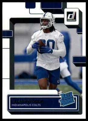 2022 Donruss Jelani Woods RC 382 Indianapolis Colts - Football Card Single