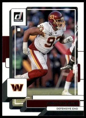 2022 Donruss Jonathan Allen 182 Washington Commanders - Football Card Single