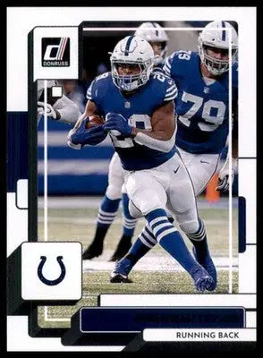 2022 Donruss Jonathan Taylor 53 Indianapolis Colts