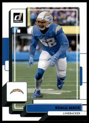 2022 Donruss Khalil Mack 82 Los Angeles Chargers - Football Card Single