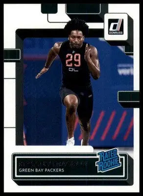 2022 Donruss Kingsley Enagbare RC 396 Green Bay Packers - Football Card Single