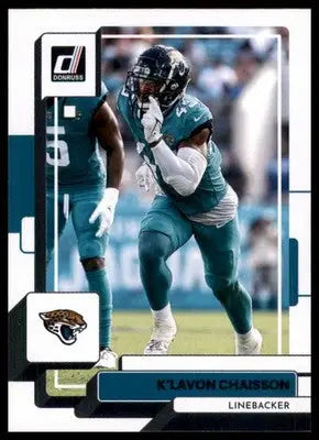 2022 Donruss K’Lavon Chaisson 66 Jacksonville Jaguars - Football Card Single