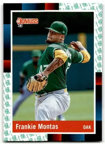 2022 Donruss Liberty #244 Frankie Montas NM-MT Retro 1988 ID:42105 - Baseball Card Single