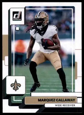 2022 Donruss Marquez Callaway 243 New Orleans Saints - Football Card Single